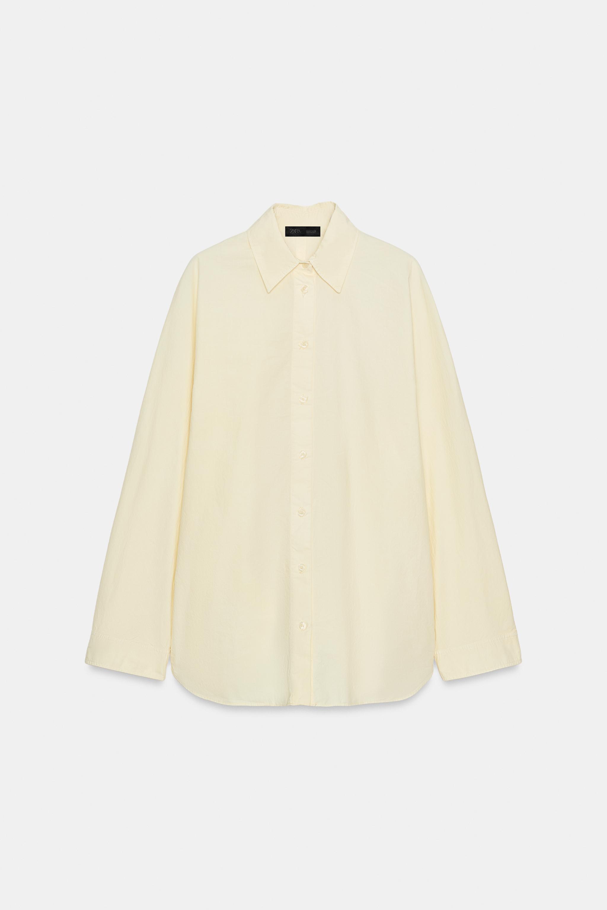 OVERSIZED POPLIN SHIRT